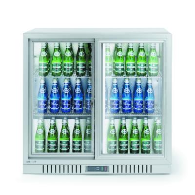 Barová chladnička se dvěma posuvnými dveřmi, Arktic, 150L, Stříbrná, 230V/160W, 900x520x(H)840mm | 236918